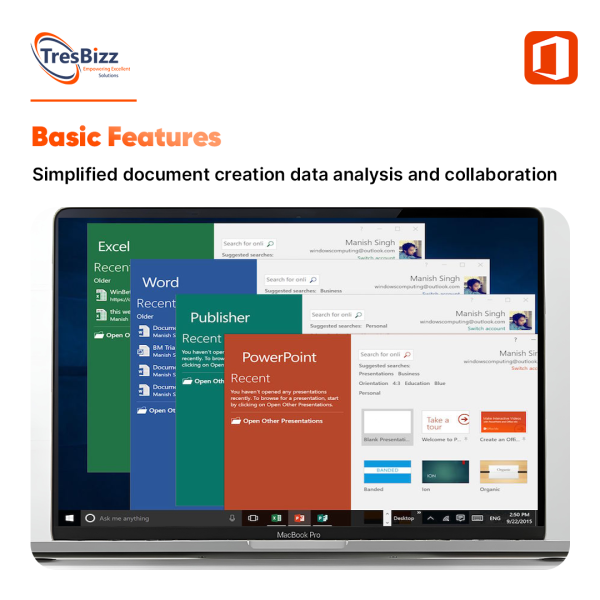 MS Office Home & Student 2016 - Image 4
