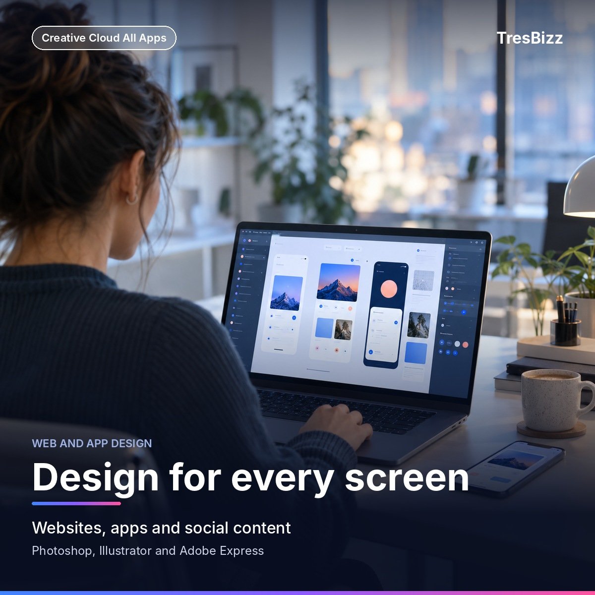 Adobe Creative Cloud All Apps for web and app design