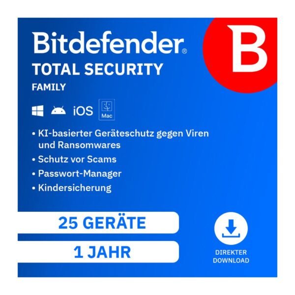 Bitdefender Total Security Family