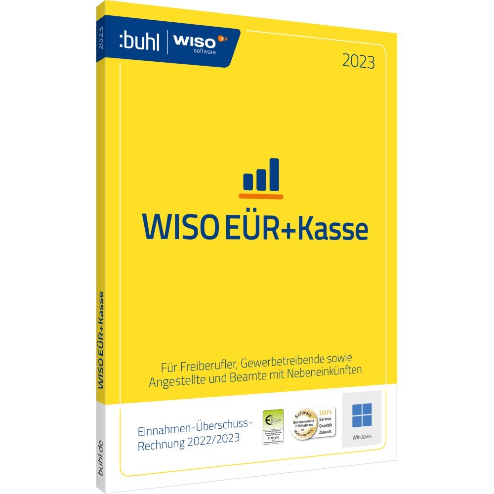 WISO EÜR und Kasse 2023