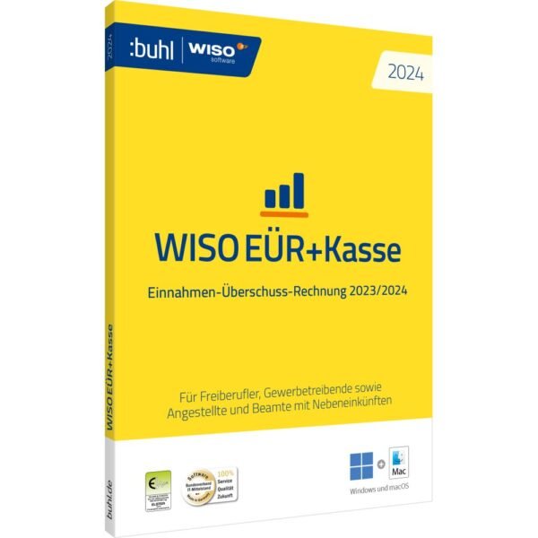 WISO EÜR und Kasse 2024