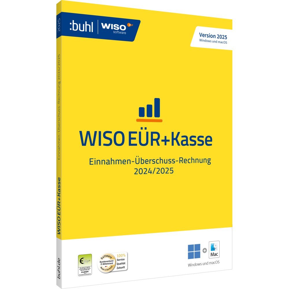 WISO EÜR und Kasse 2025