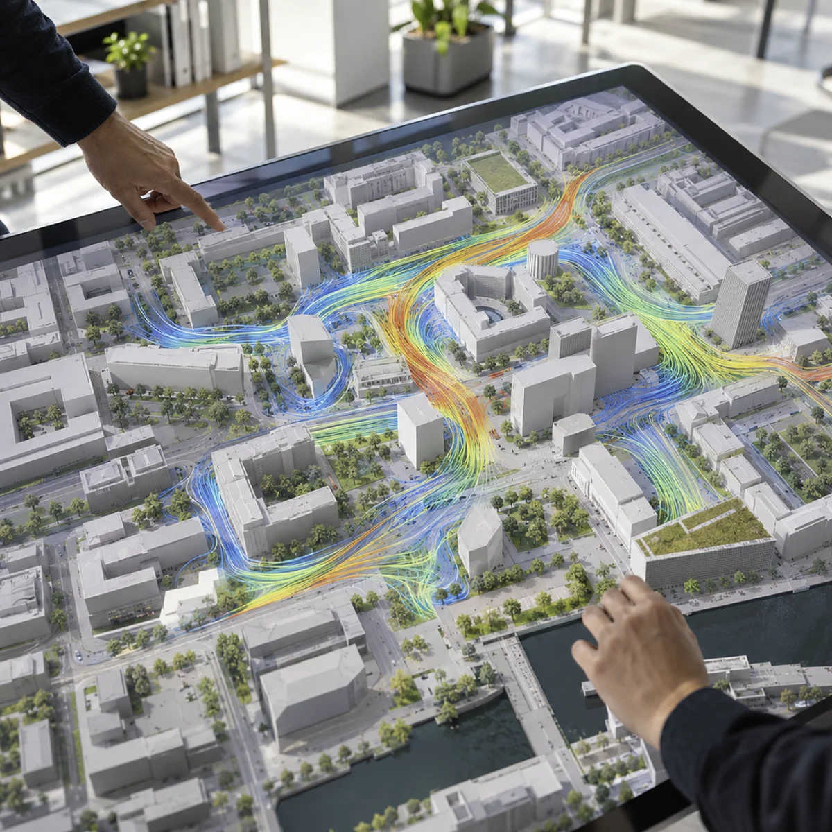 Autodesk Forma in use on a design workstation