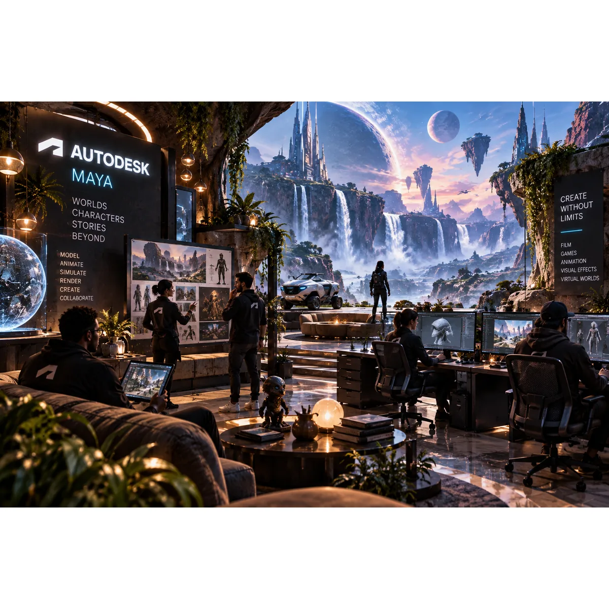 Autodesk Maya subscription at TresBizz, image 4