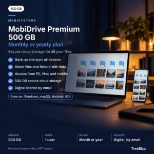 MobiSystems MobiDrive Premium 500 GB