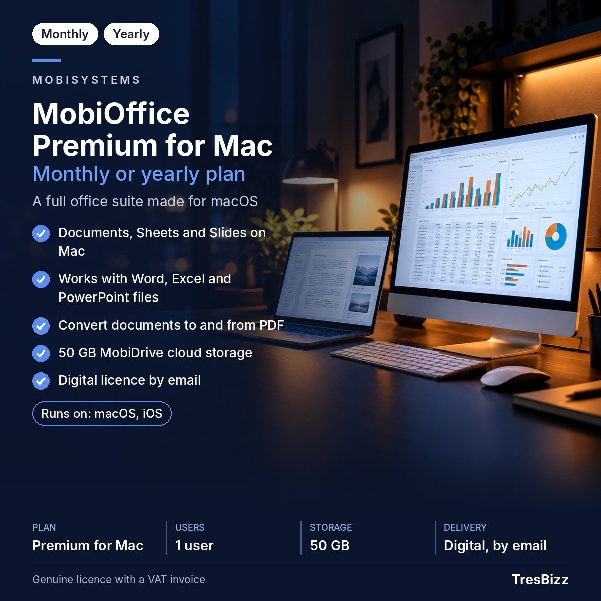 MobiSystems MobiOffice Premium for Mac