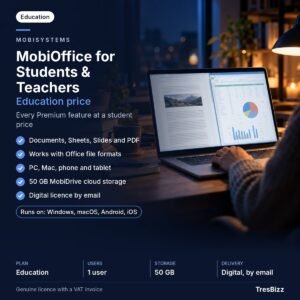 MobiSystems MobiOffice Premium for Students and Teachers
