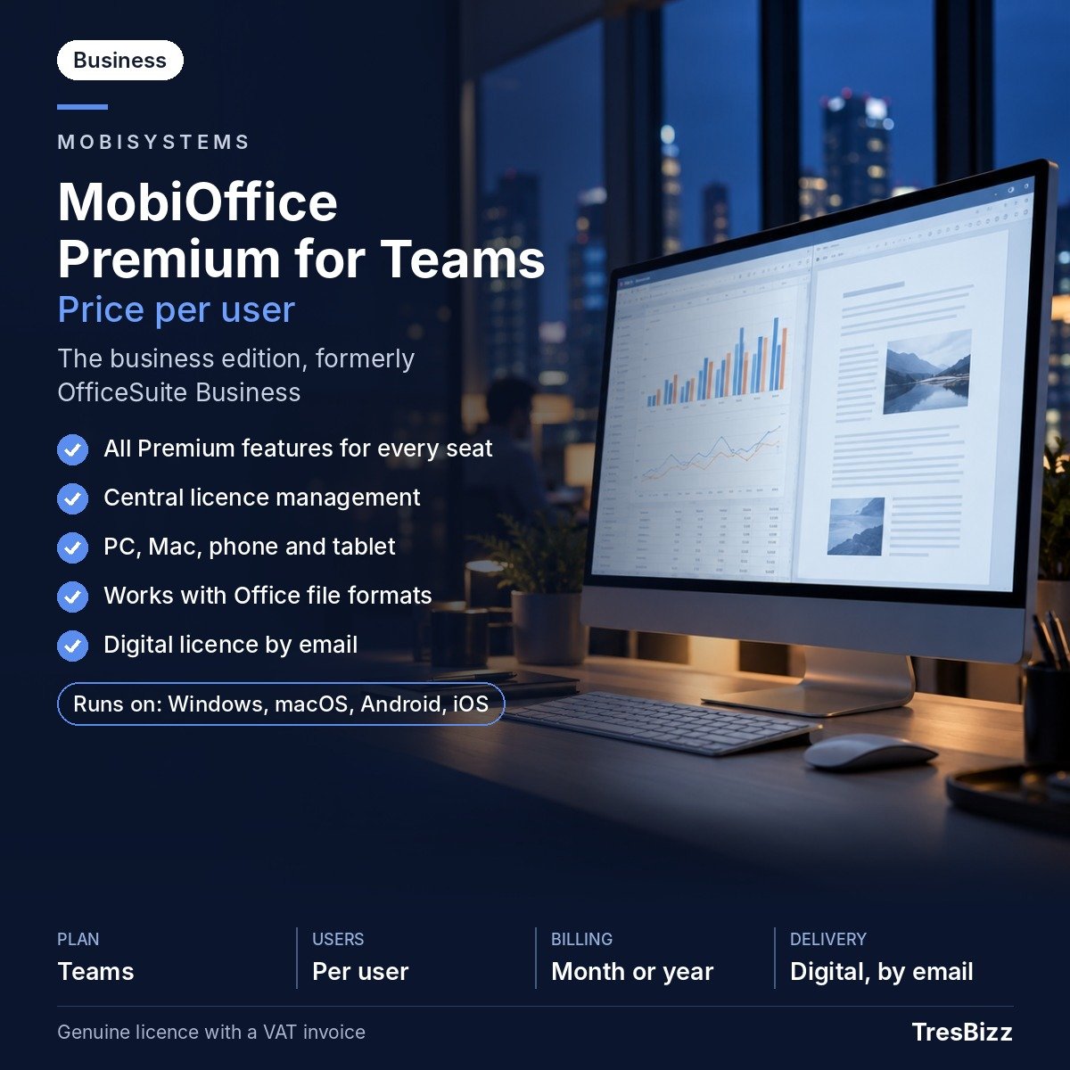 MobiSystems MobiOffice Premium for Teams