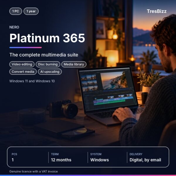 Nero Platinum 365 1 PC 1 Year