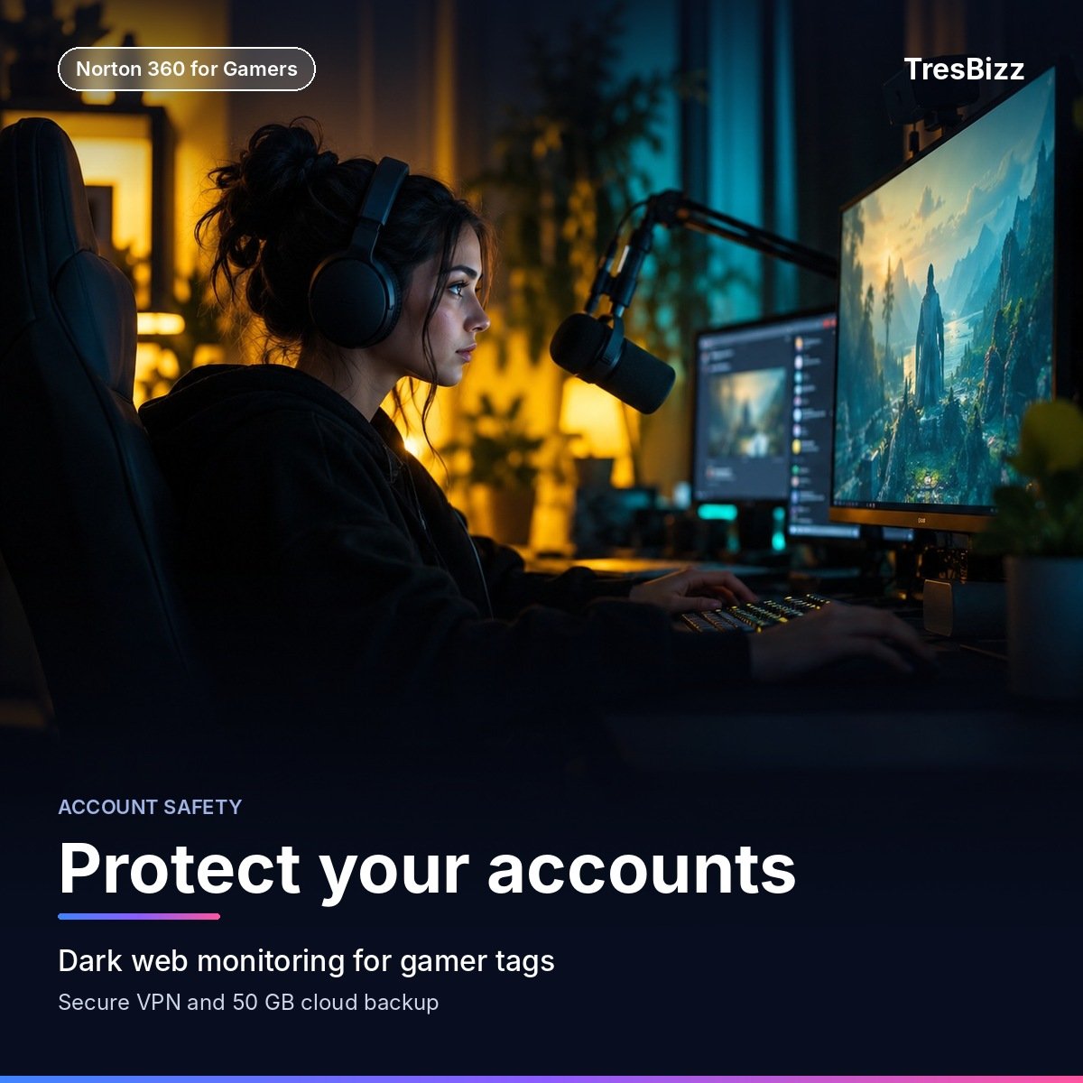 Norton 360 for Gamers features | TresBizz