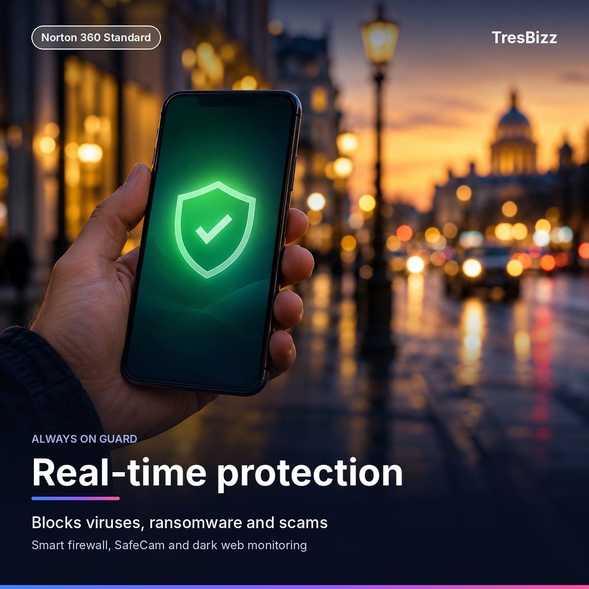 Norton 360 Standard features | TresBizz