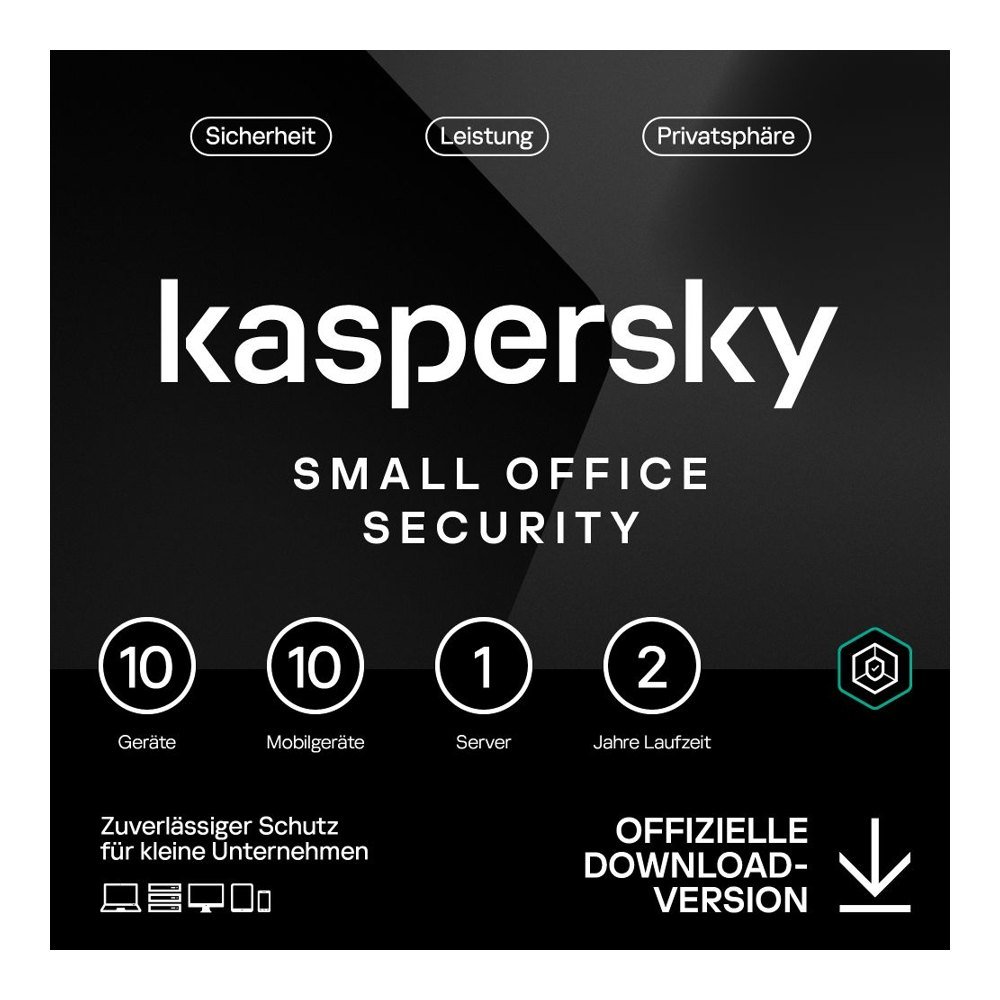 Kaspersky Small Office Security 1 server + 5 devices + 5 mobiles 24 months
