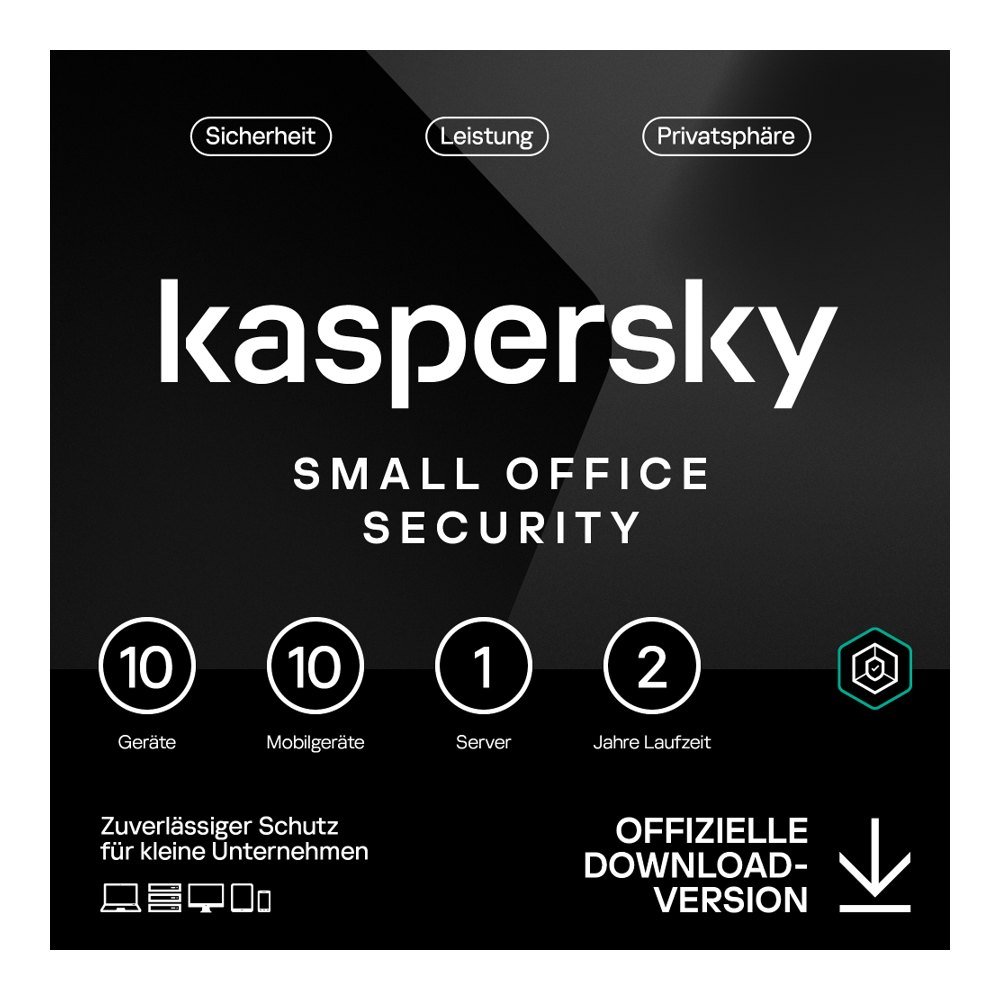 Kaspersky Small Office Security 1 server + 10 devices + 10 mobiles 24 months