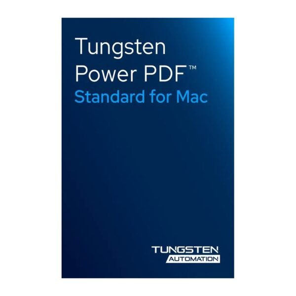 Tungsten Power PDF Standard for Mac