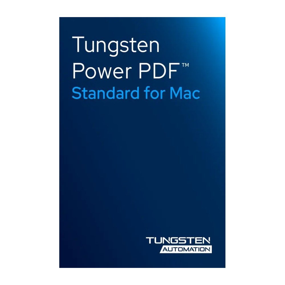 Tungsten Power PDF Standard for Mac