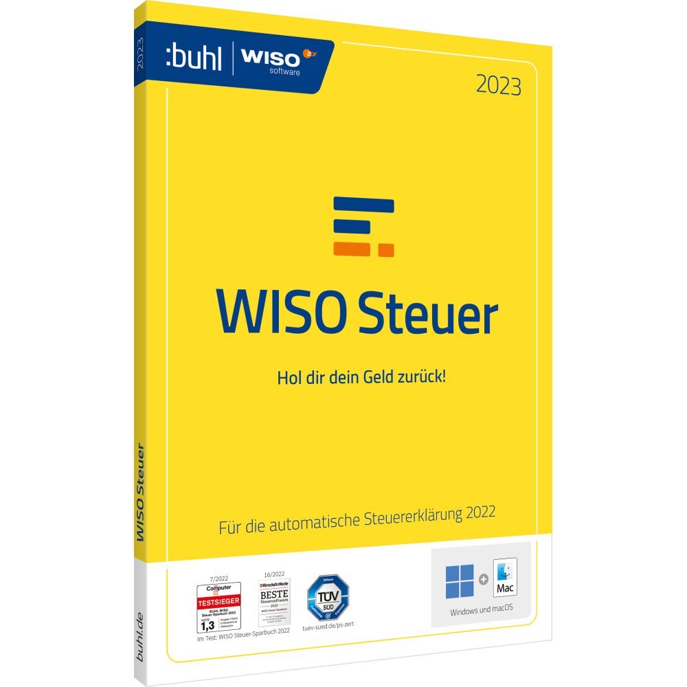 WISO Steuer 2023 for tax year 2022